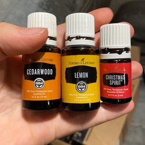 Young Living essential oils.